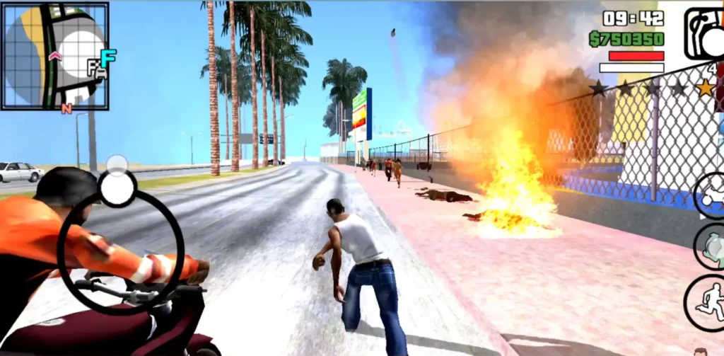 GTA San Andreas Mod APK Download (Unlimited Money & Health) 19 gameplay