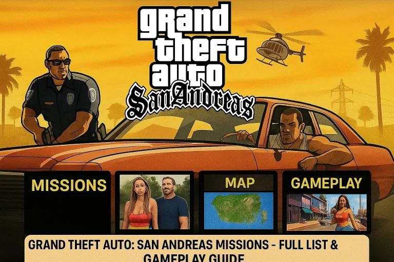 GTA San Andreas Missions List – Full Walkthrough, Rewards & Guide 2 GTA San Andreas Missions List – Full Walkthrough, Rewards & Guide